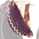 Banane violet/jacquard ethnique - Velours côtelé