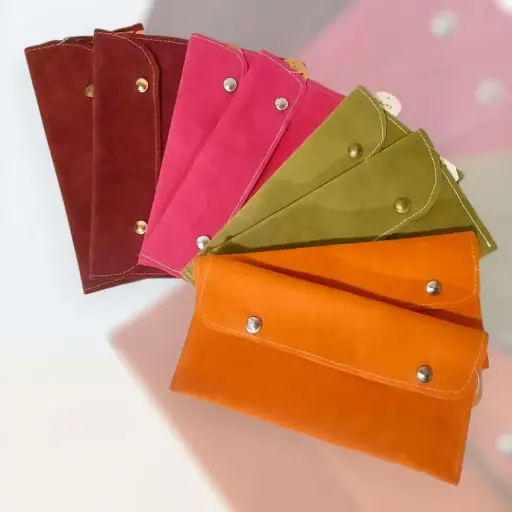 Étui à lunettes ou portable daim